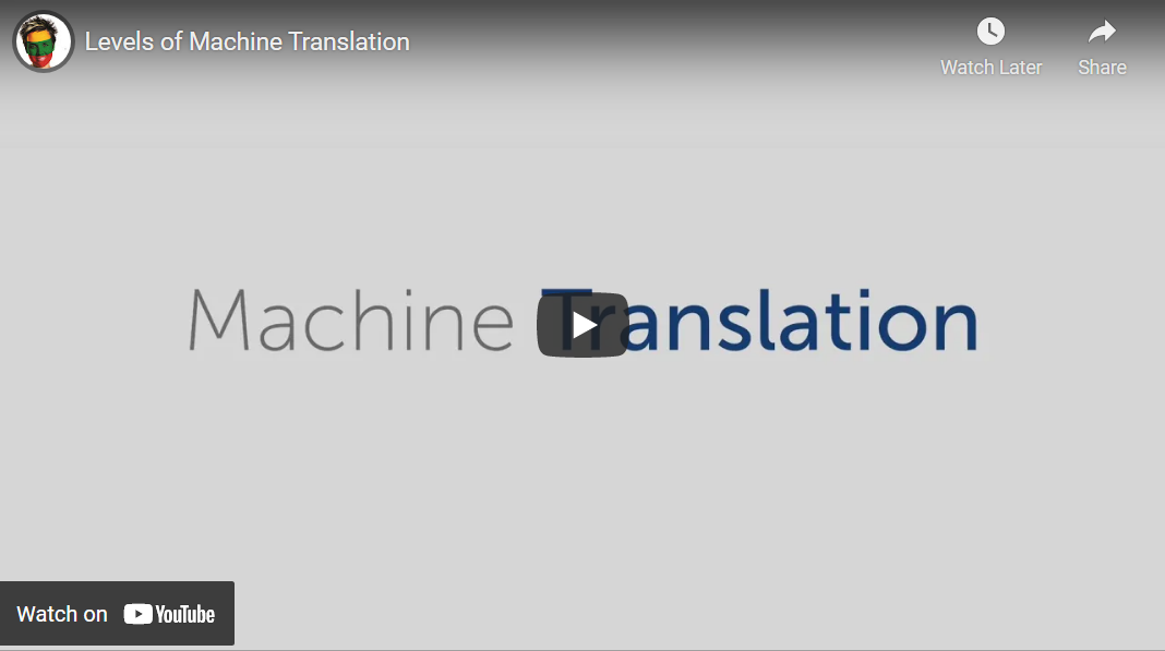 Maschinelle Übersetzungen: unterschiedliche Qualitätsstufen für verschiedene Szenarien